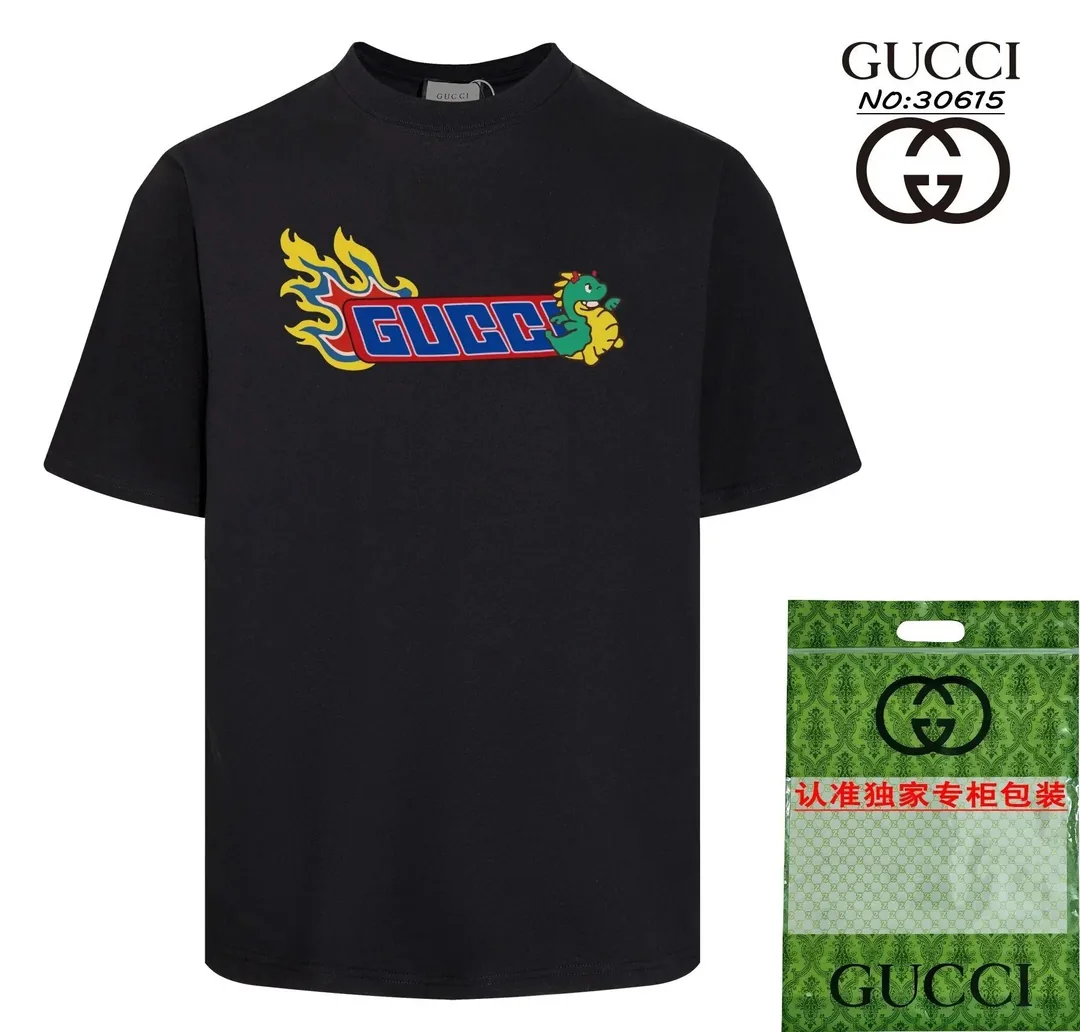 Gucci Print T-Shirt — Photo 12