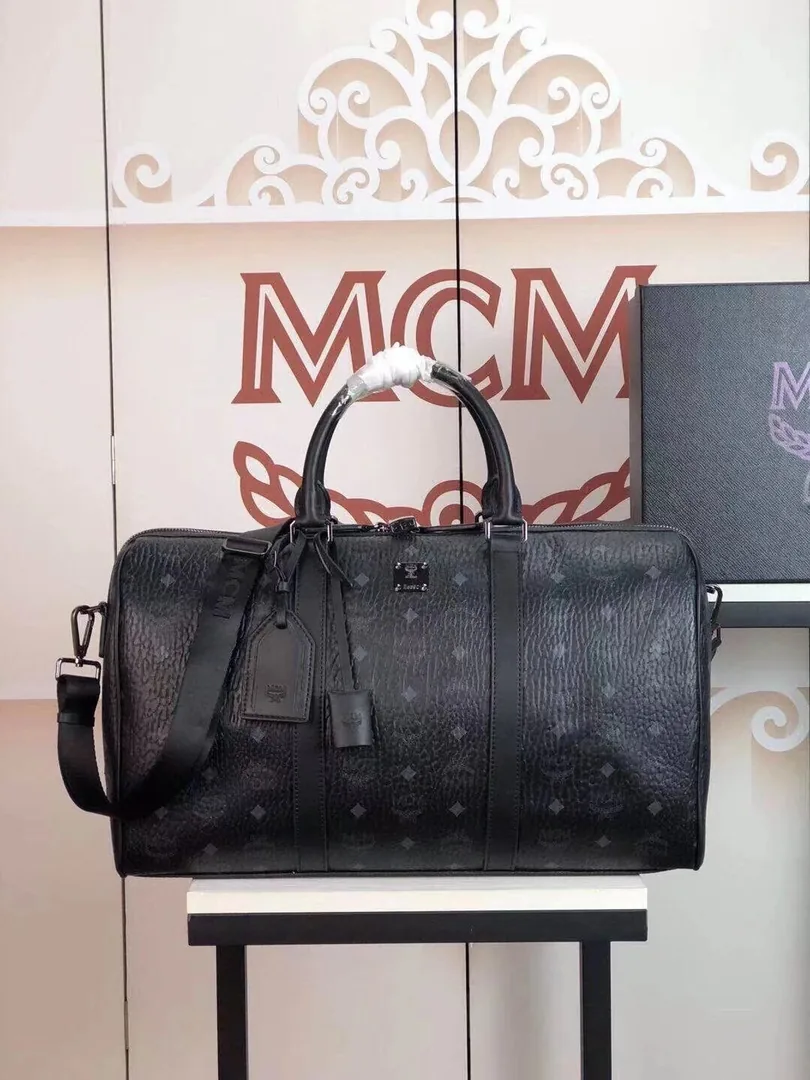 MCM Ottomar Visetos Weekender Bag — photo 10