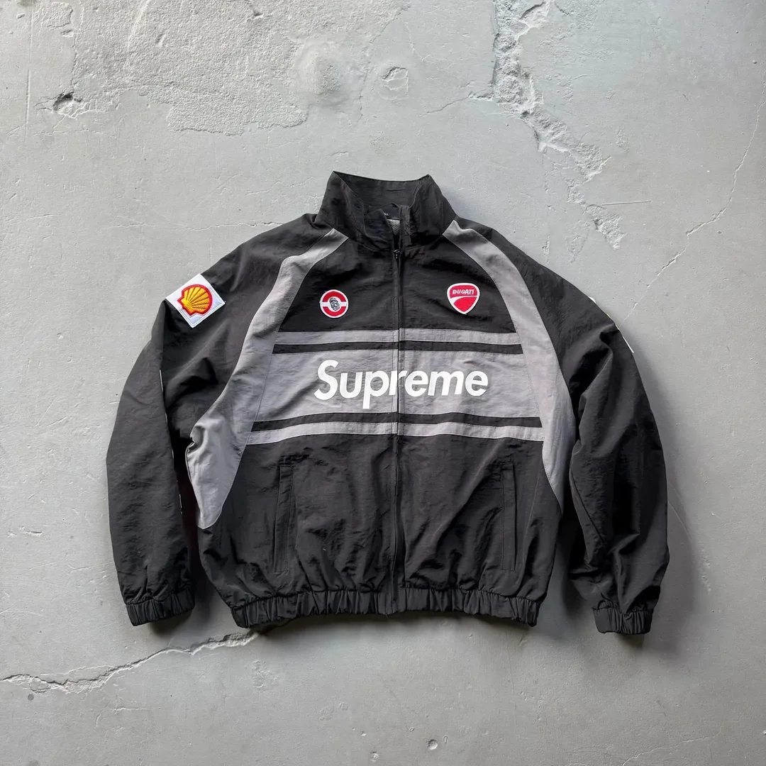 Football Zip High-Neck Jacket — Photo 14