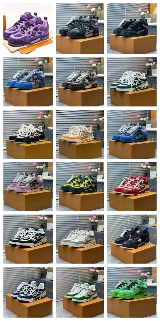 Louis Vuitton LV Trainer Grey Low-Top Trainers
