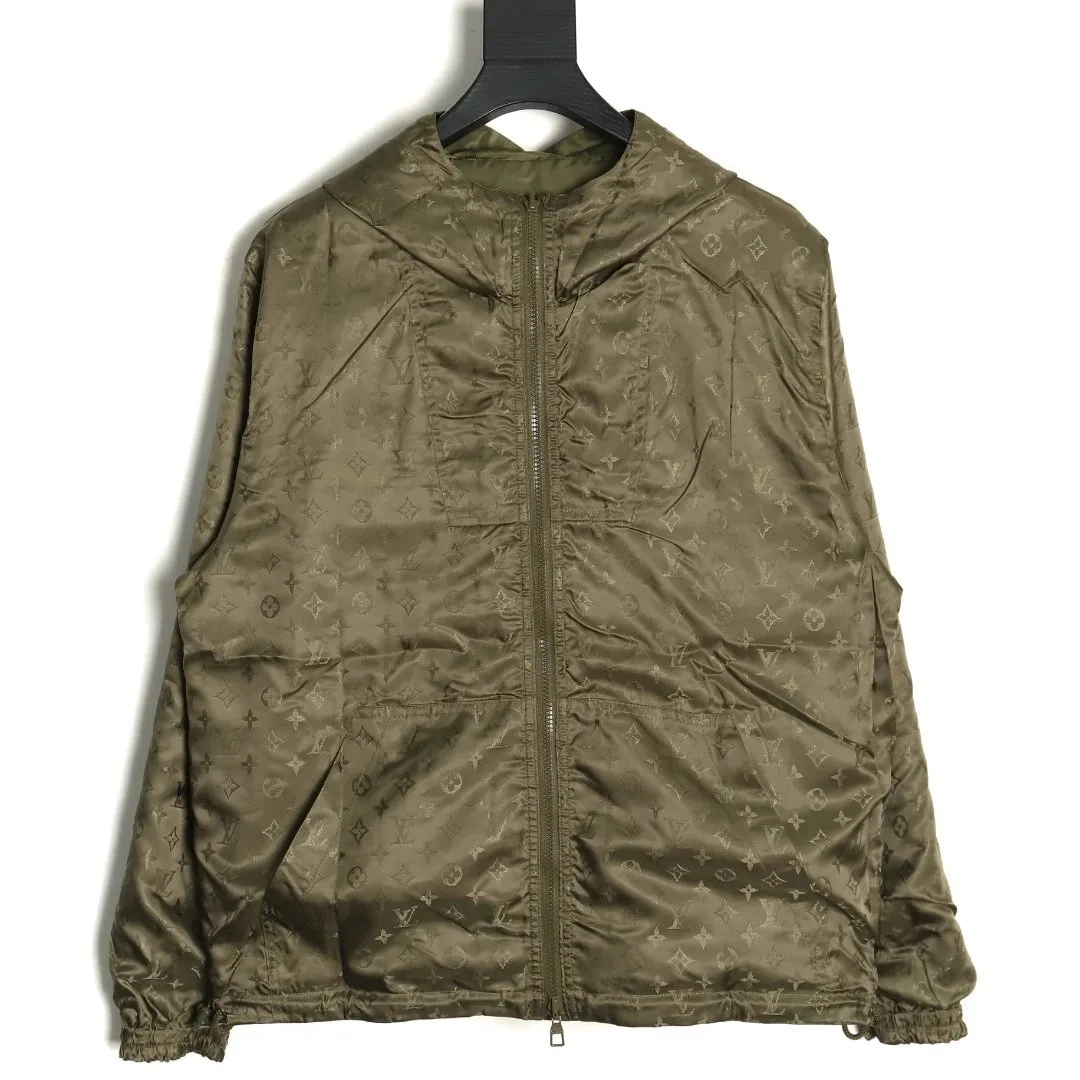 Jacquard Reversible Windbreaker — Photo 3