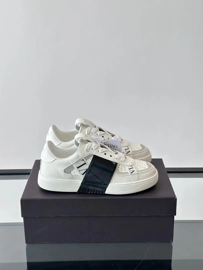 Valentino VL7N Grey Leather Loafers — Photo 15