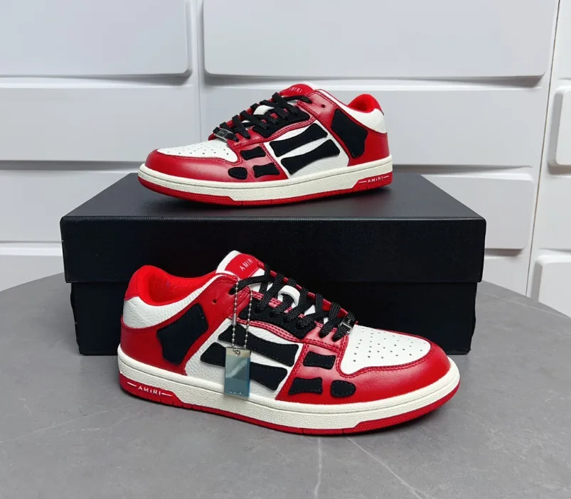 Amiri Skel-Top Low Skeleton Sneakers — photo 11