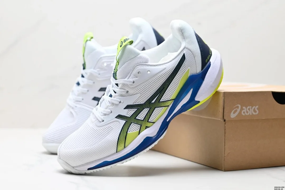 Asics Navy Breathable Trainers — Photo 2