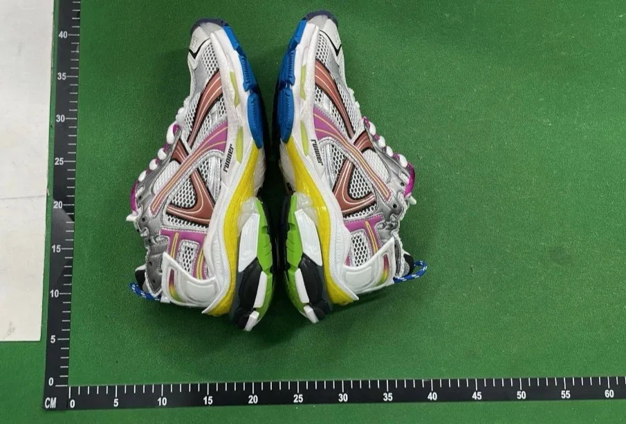 Balenciaga Black 7.5 Track Runners — QC