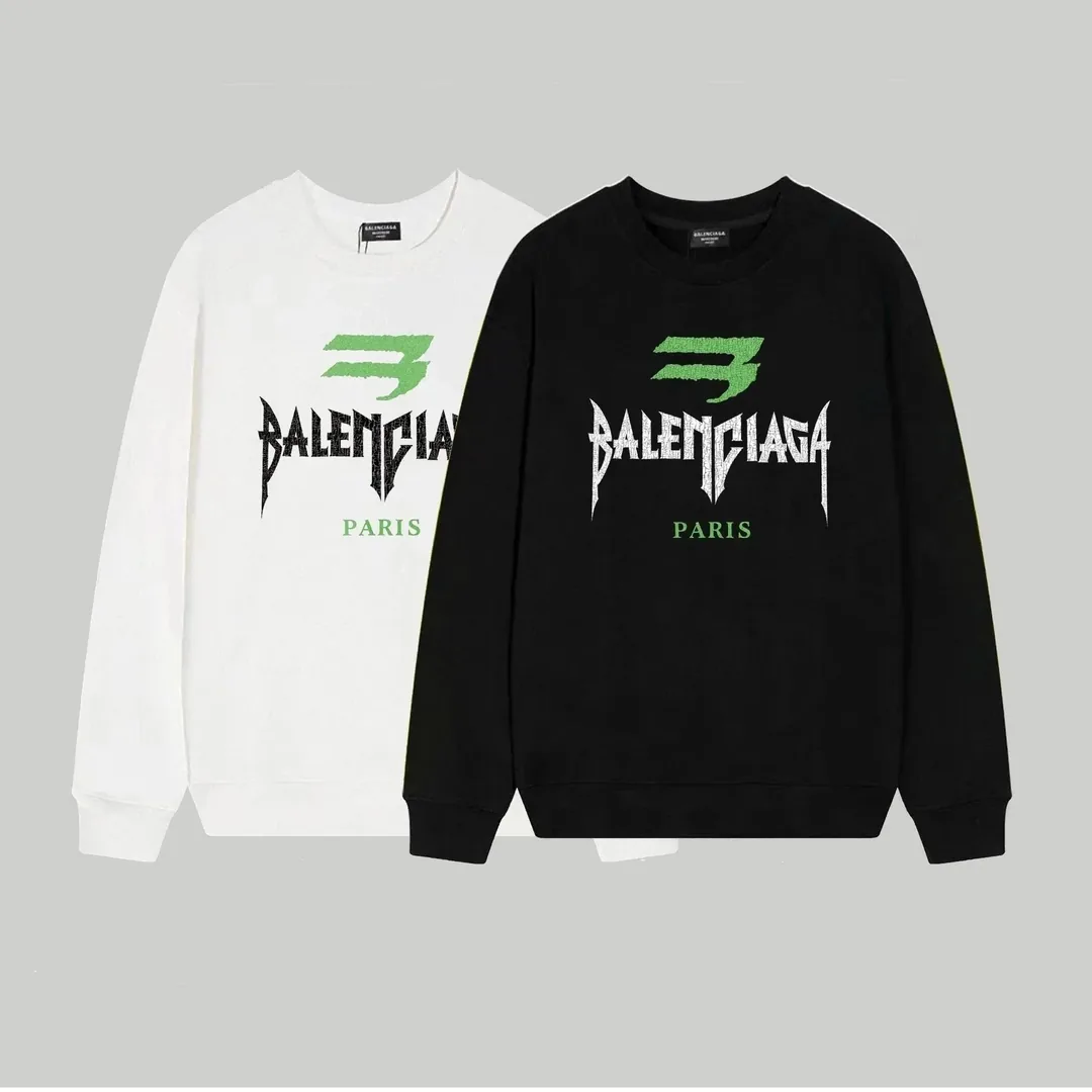 Balenciaga Paris Logo Crewneck Sweatshirt