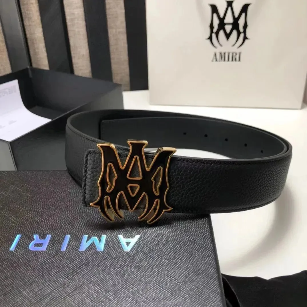 Amiri Leather Belt — QC