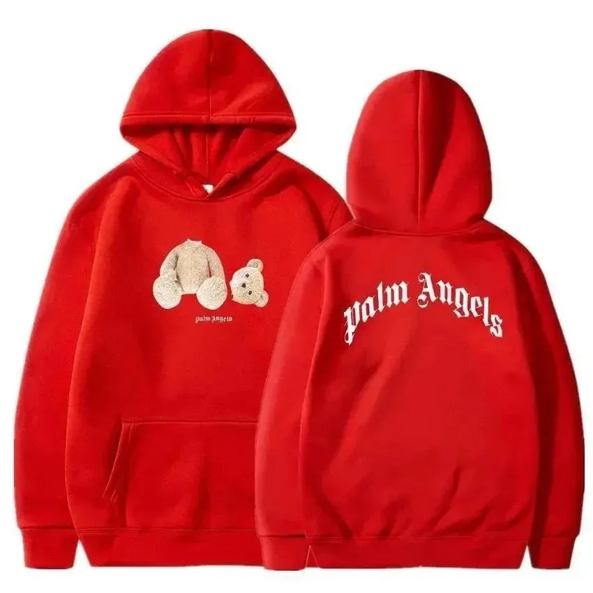 Broken Bear Cotton Hooded Hoodie — Photo 3