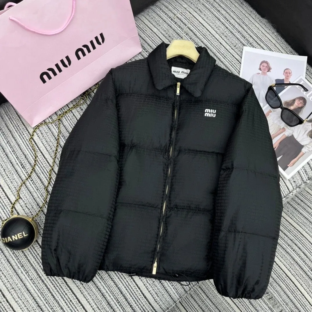 Quilted Logo Patch Padded Jacket — Photo 8
