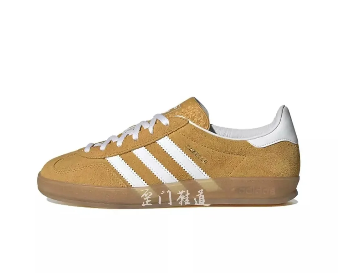Adidas Gazelle Indoor Lace-Up Sneakers — QC