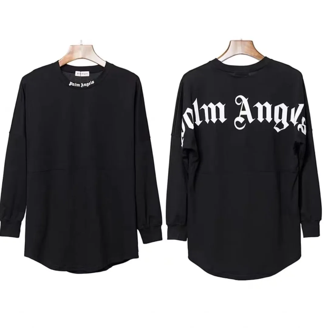 Palm Angels Letter Print Long-Sleeve Tee — photo 12