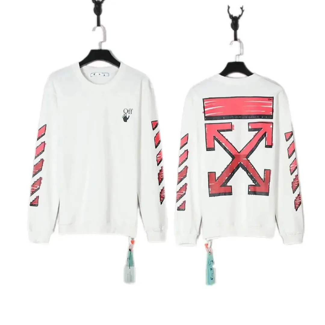 Off-White Pullover Hoodie — Photo 12