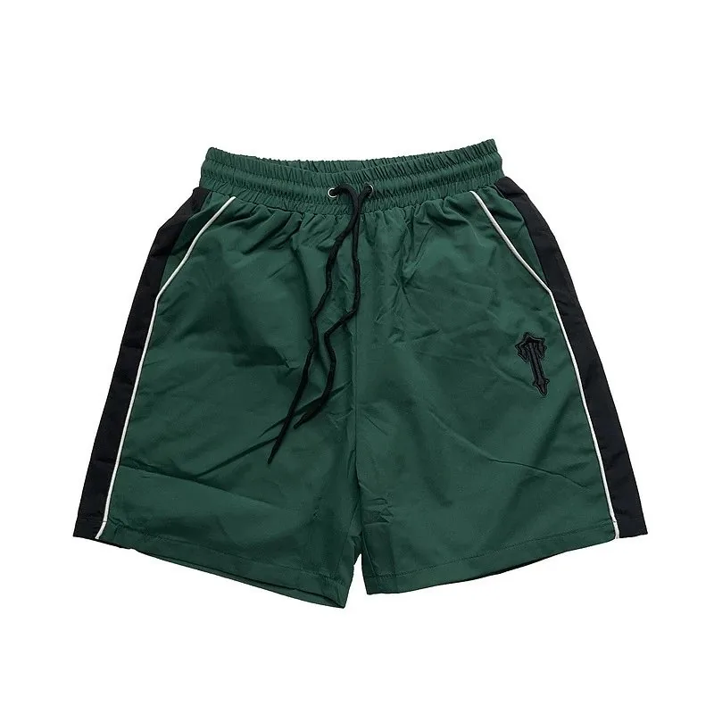 Letter Embroidered Shorts — QC
