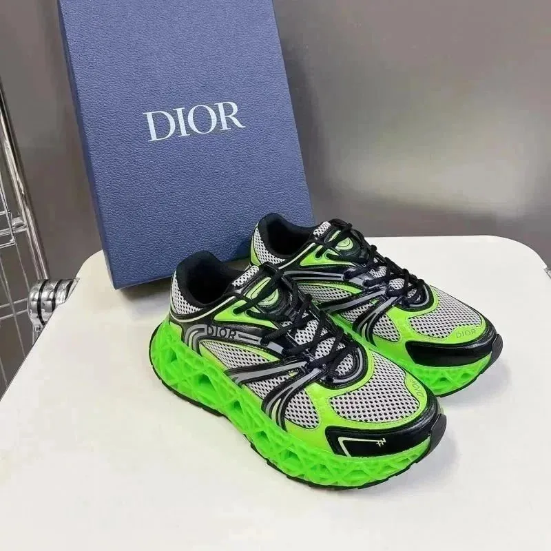 Dior B35 White Trainers — QC