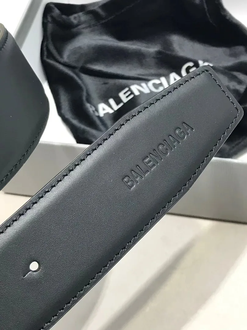 Balenciaga Signature Coated Canvas Belt — QC