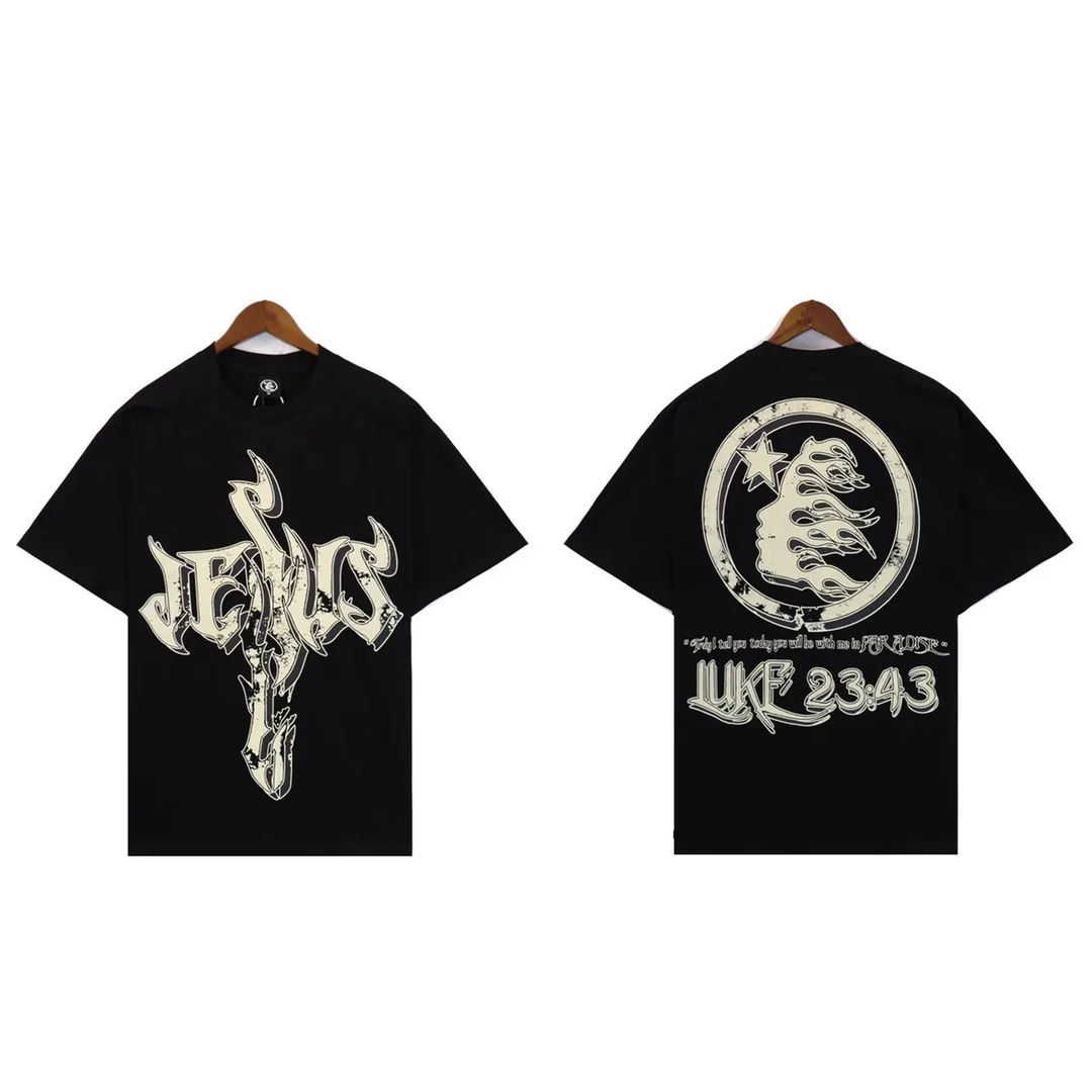 Hellstar Flame Graphic Print T-Shirt Collection — photo 7