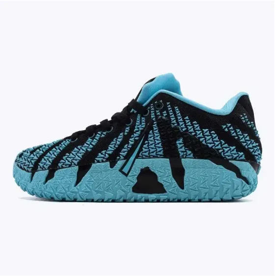 Nike A'One White Basketball Shoes — Photo 4