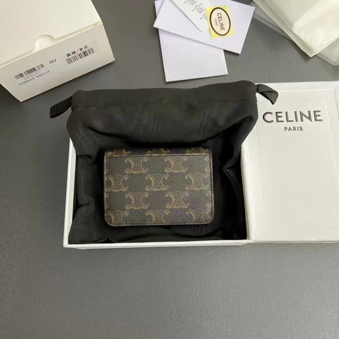 Celine Lambskin Wallet — Photo 15
