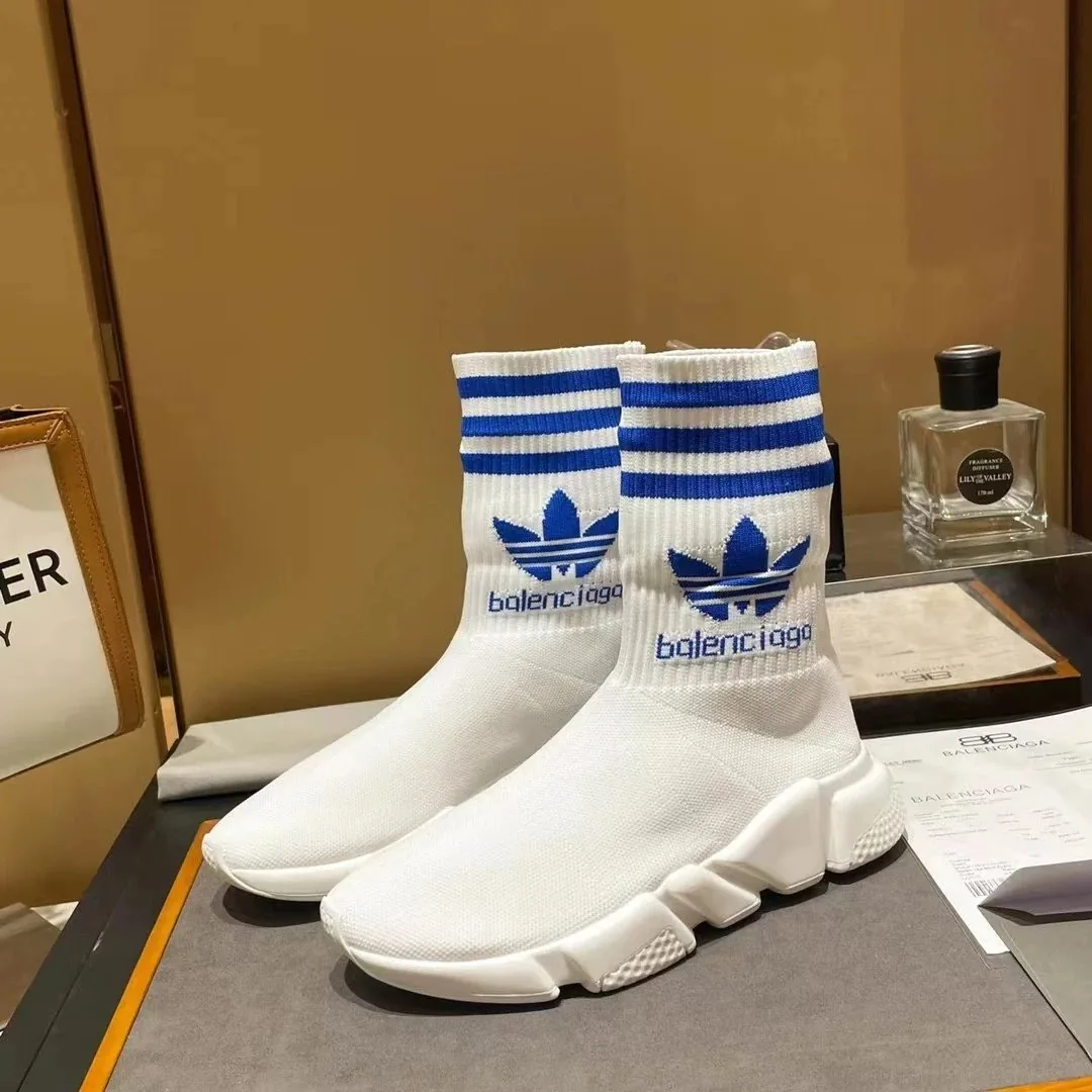 Balenciaga Speed Trainer White Stripe BGA 922 Sneakers — photo 3