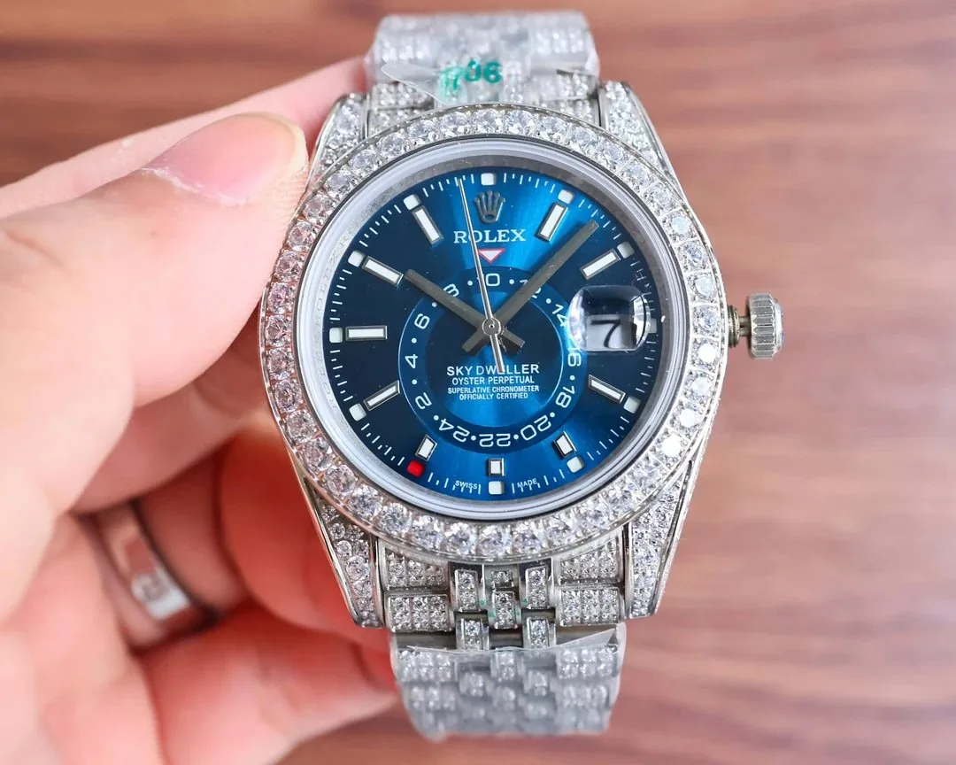 Full Diamond Custom Watch — QC