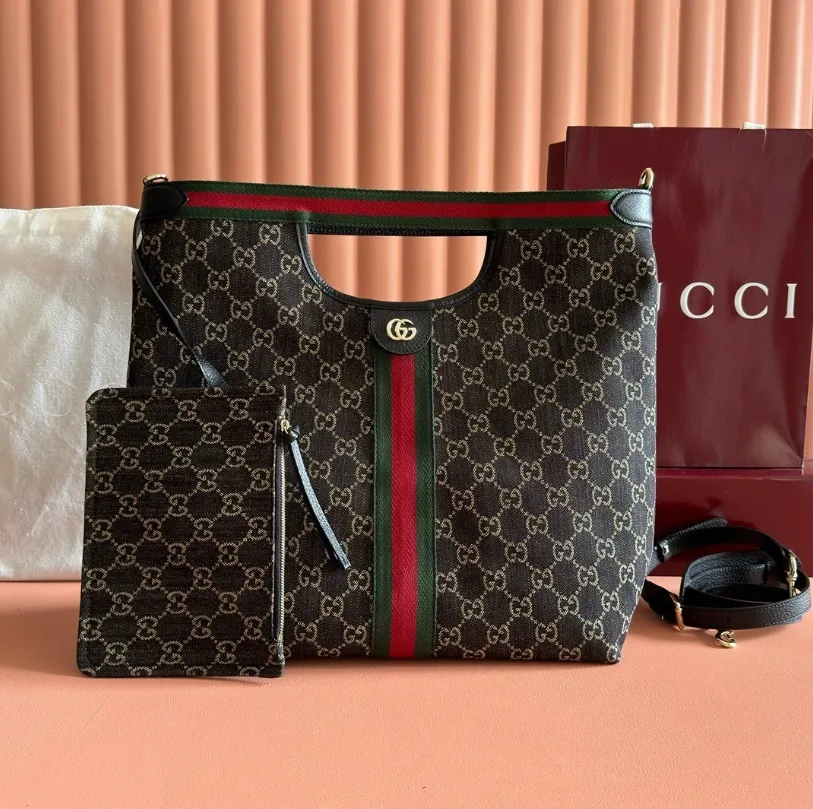 Gucci Ophidia Giglio Tote Bag