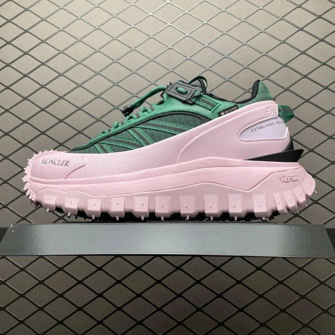 Moncler Trailgrip GTX Pink Trail Shoes — Photo 5