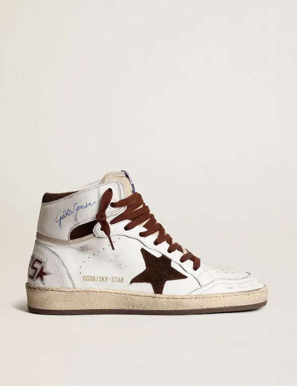 Golden Goose Sky-Star Low-Top Sneakers — Photo 8