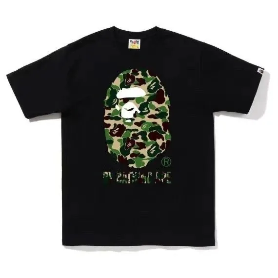Bape Camo Ape Letter Print T-Shirt — Photo 8