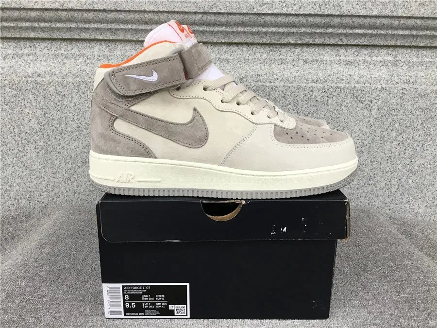 White Black Air Jordan 1 Mid — QC