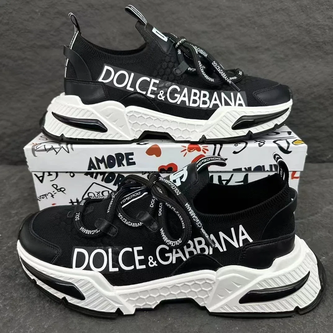 Dolce & Gabbana & Grey Sneakers — Photo 4