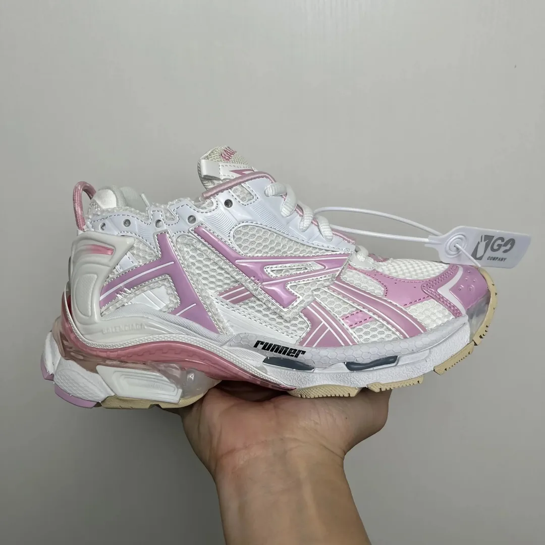Balenciaga Track Runner White Trainers — QC