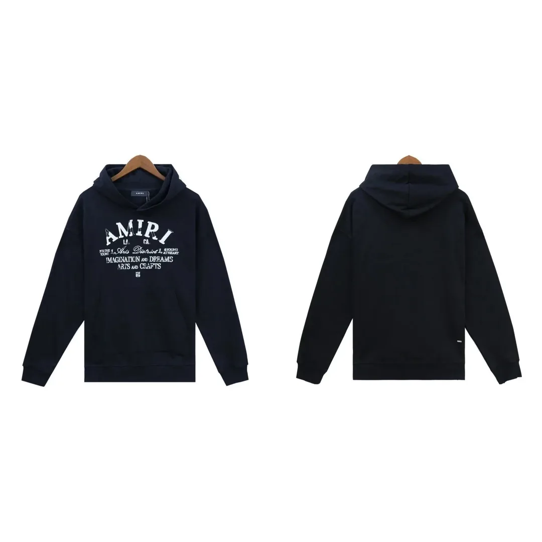 Letter Embroidered Hooded Sweatshirt — Photo 14