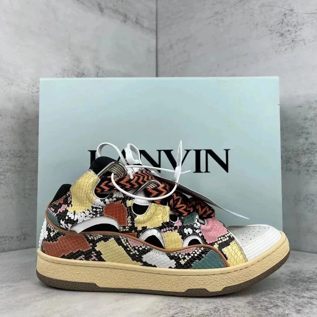 Lanvin Curb Bread Sneakers — QC