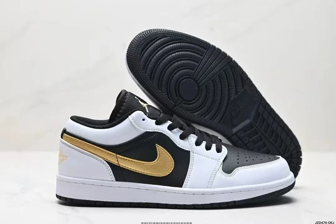 Air Jordan 1 Low Gold Swoosh — Photo 3