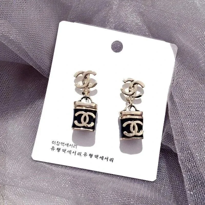 Silver Square Stud Earrings