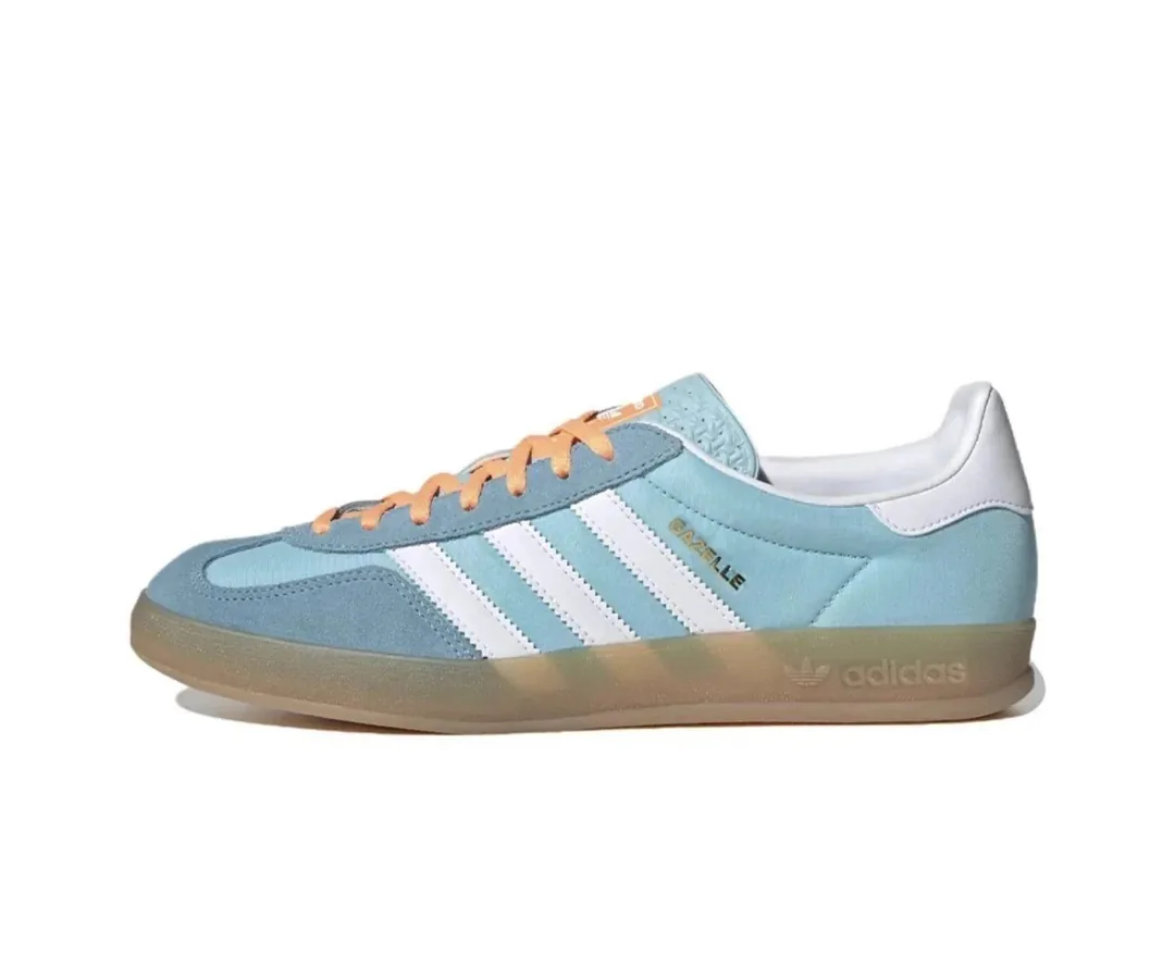 Adidas Gazelle Indoor Lace-Up Sneakers — QC