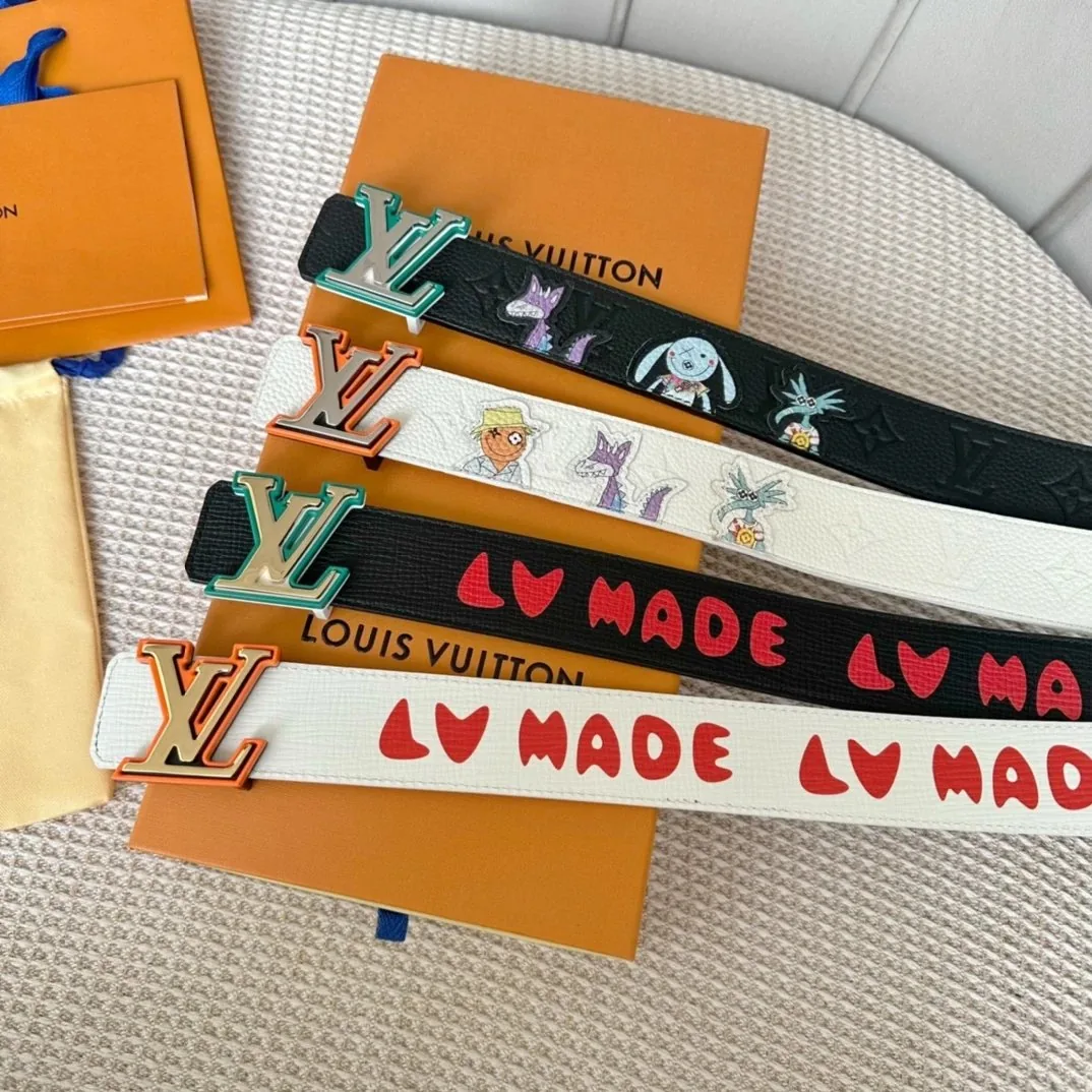 Mens Reversible Leather Belt