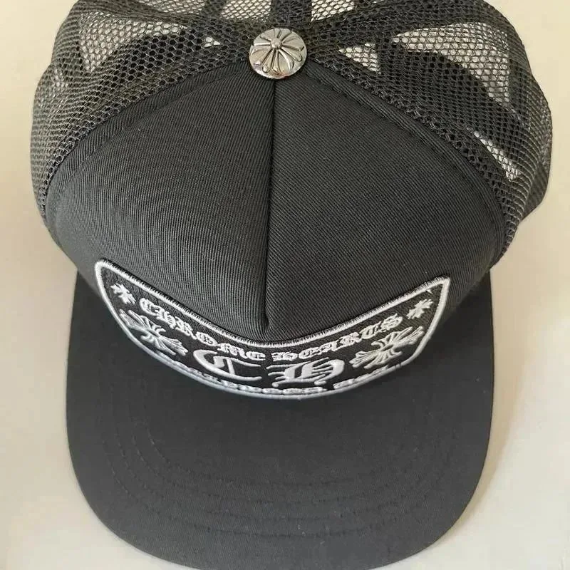 Chrome Hearts Cross Logo Trucker Cap Collection — QC