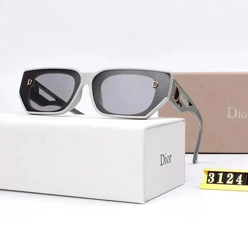 Christian Dior Logo Rectangular Sunglasses — Photo 11