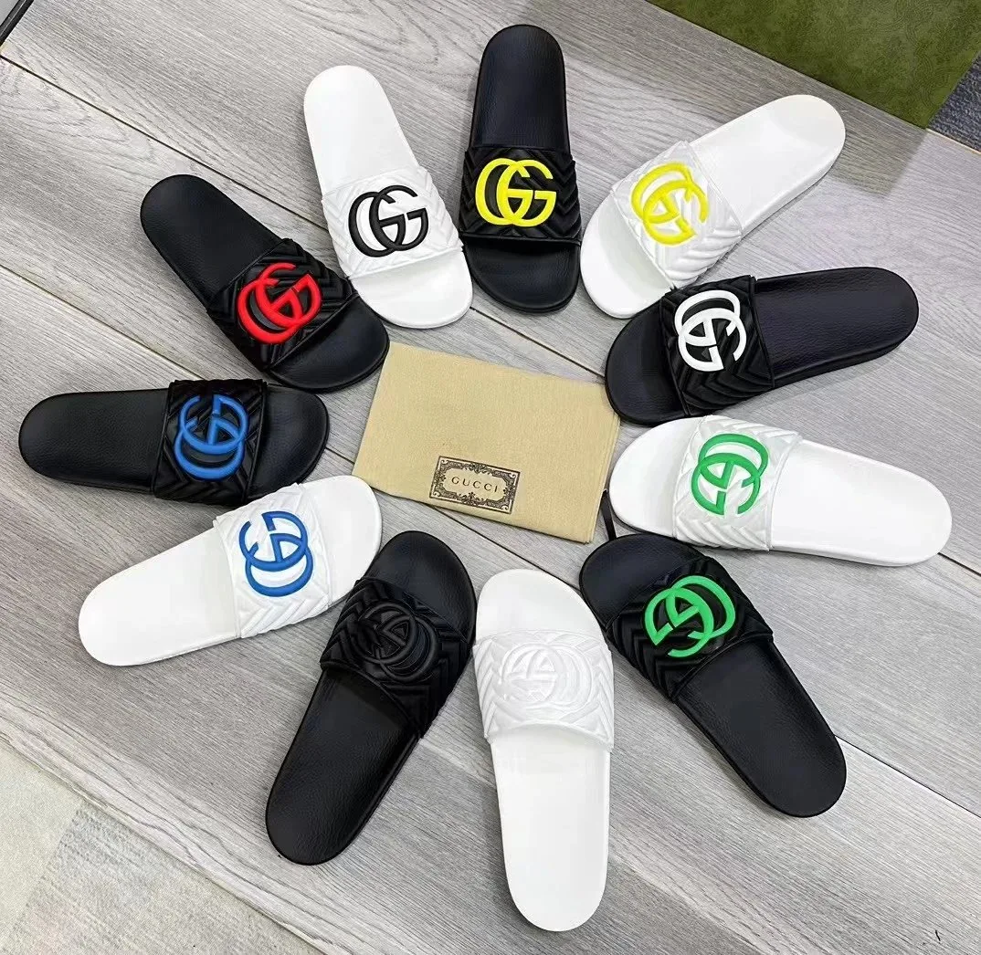 Gucci Double G Matelasse Rubber Slide Sandal — photo 9