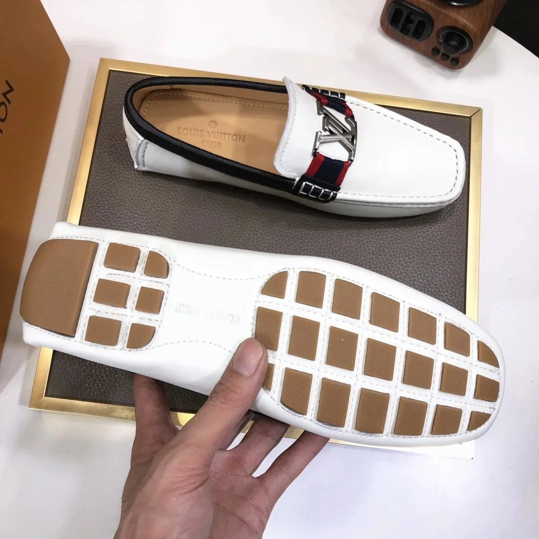 Louis Vuitton Major Loafer Leather Driving Loafers — photo 9