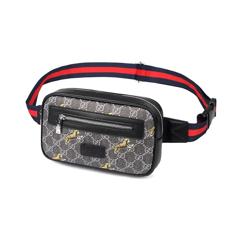 Gucci GG Supreme Web Stripe Belt Bag — QC