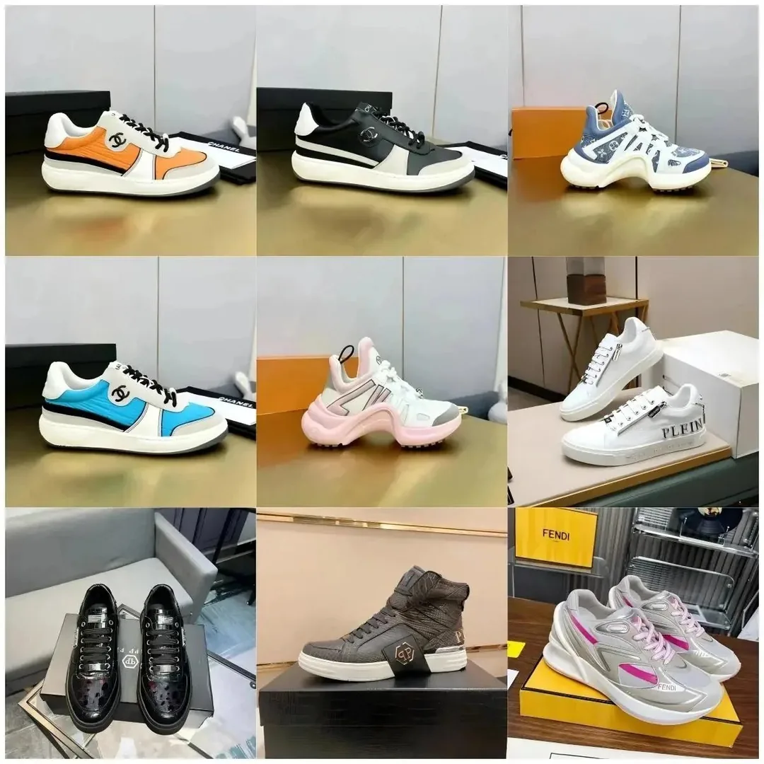 White Modern Sneakers