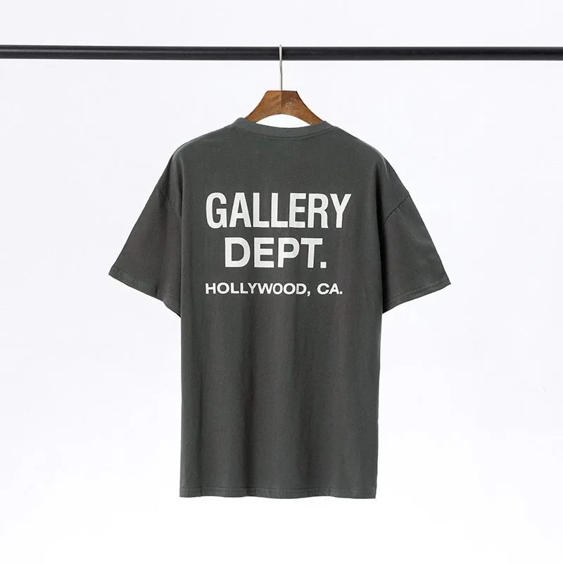 Gradient Print Couple T-Shirt — QC