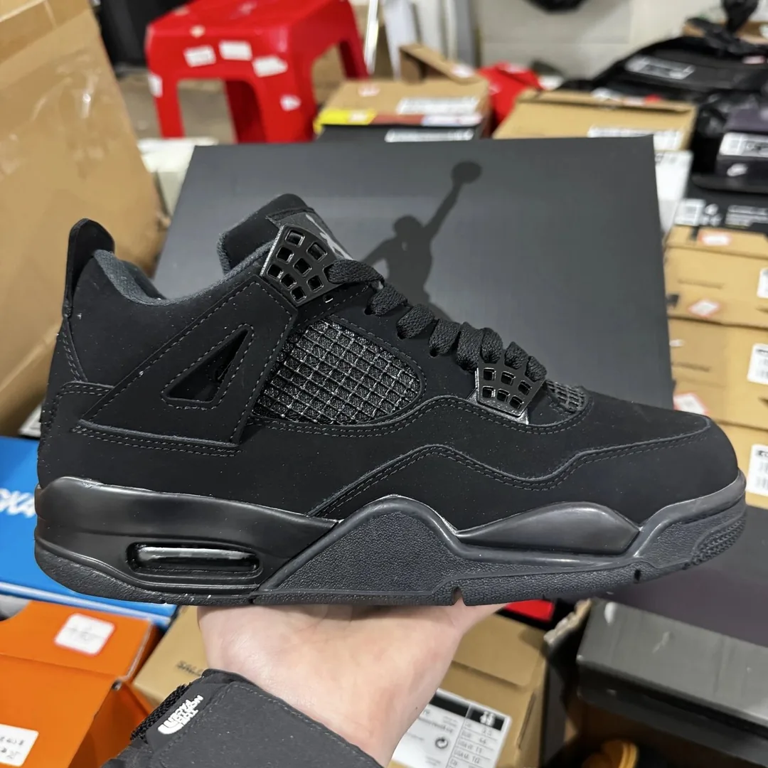 Air Jordan 4 Black Red