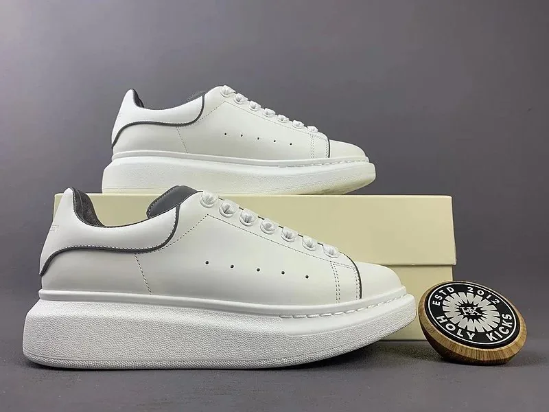 Alexander McQueen Oversized Sneaker White Platform Trainers — Photo 7