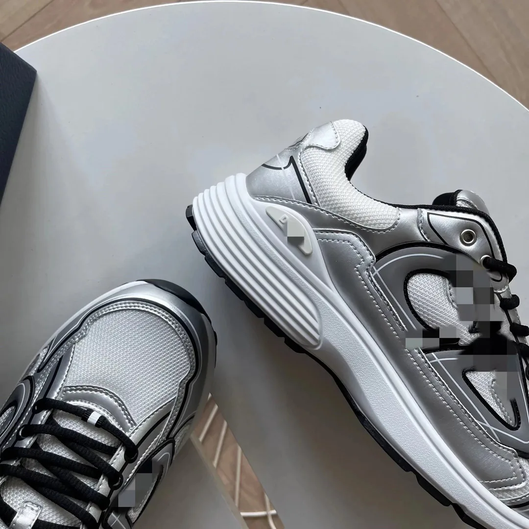Dior B30 Beige Reflective Sneakers — QC