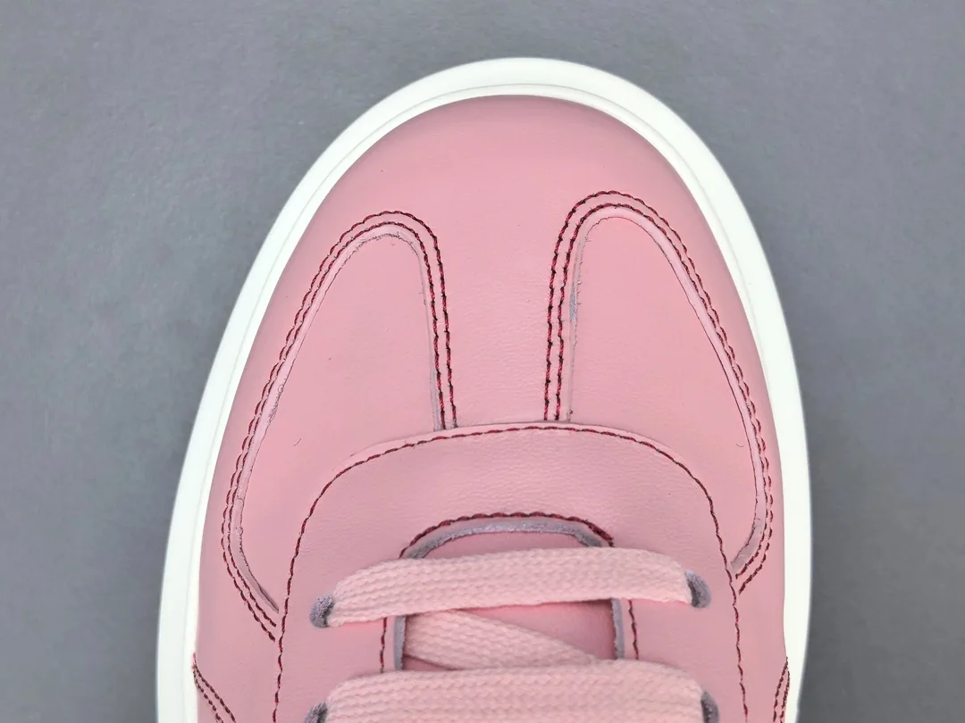 Alexander McQueen Oversized Sneaker Beige Calfskin Round-Toe — photo 5