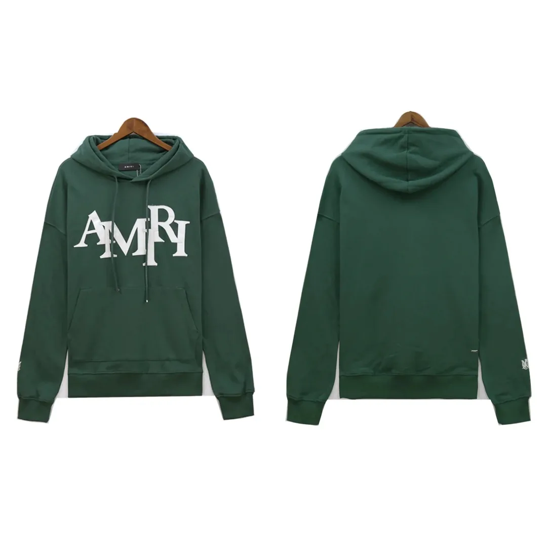 Letter Embroidered Hooded Sweatshirt — Photo 13