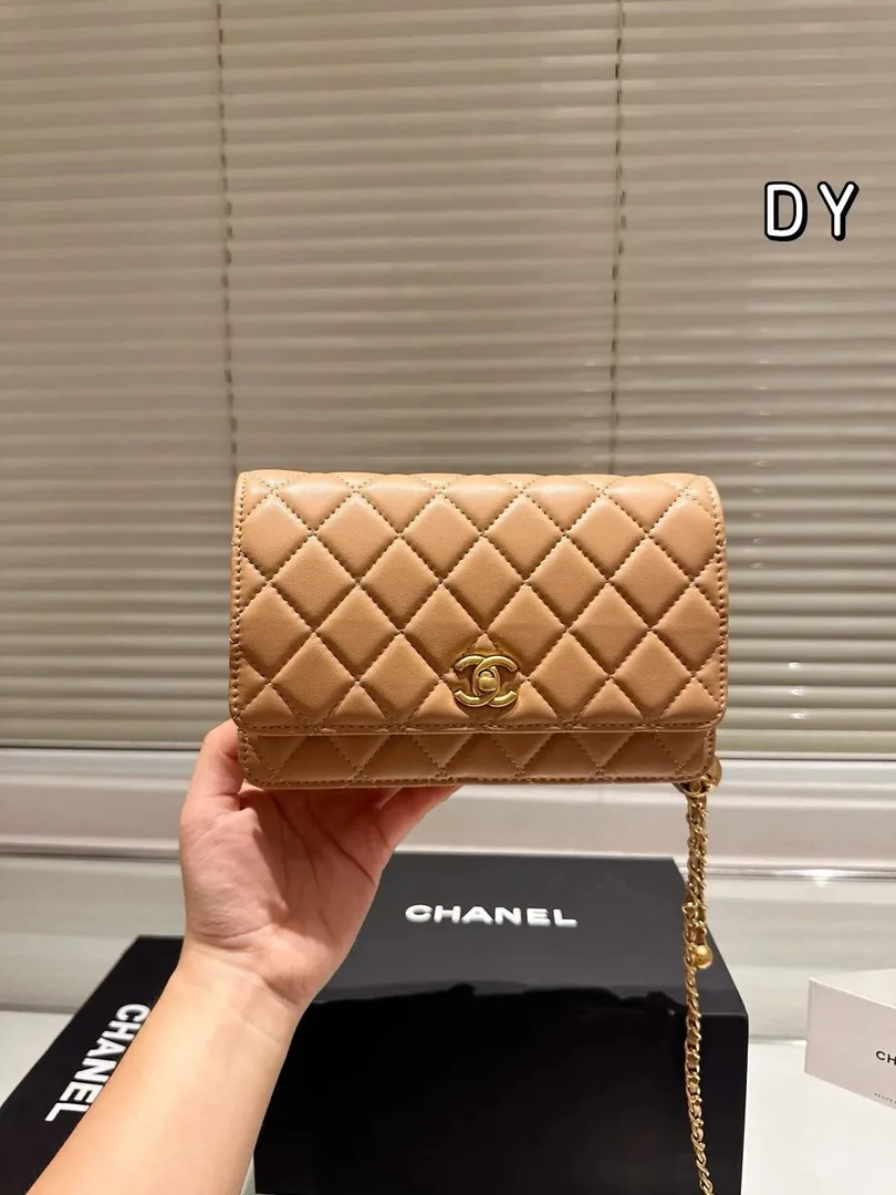 Chanel Lambskin Wallet On Chain — photo 4